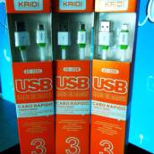 Cabo USB de dados Kaid Tipo C em Santa Bárbara D'Oeste, SP por Fixcell - Conserto de Celulares em SBO