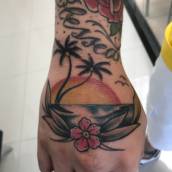 Tatuagem praia 