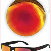 Lente espelhada Red Gold (sem Grau)