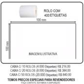 ETIQUETA ADESIVA 100x100 mm          1 ROLO