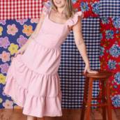 Vestido mãe princesa