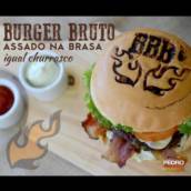 Burguer Bruto Assado na Brasa