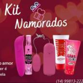 BOX DO PRAZER - VIBRADOR GOLFINHO; PERFUME DE CALCINHA; BULLET; LOVE LUB; XANA LOKA.