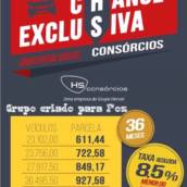 Plano Especial 36 Meses menor taxa do Brasil 8,6%