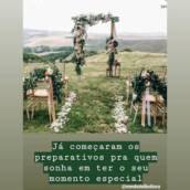 Já começaram os preparativos para o grande dia!