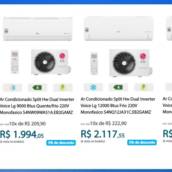 Ar Condicionado - Diversas Marcas e modelos