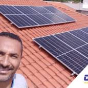Sistema Fotovoltaico de 500KWH/Mês em Tupi Paulista, SP por OTS Solar & Eletricidade