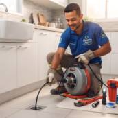 Desentupimento profissional de pias
