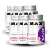  Kit com 06 Bcaa 2400 – 100 Cápsulas