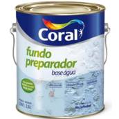 Fundo preparador base água da Coral