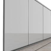 Guarda corpo em sistema torre, botom ou linha infinity