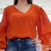 Blusa feminina adulta tamanho único