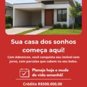 Invista na realização do seus sonhos,com a ademicon,lógico que dá 