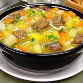 Sopa de Carne c/ Legumes 