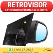 Retrovisor Externo Onix/Prisma 12/ c/ contr. 