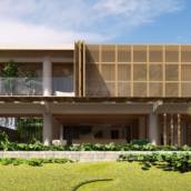 Projeto de Arquitetura em Ninho Verde II Eco Residence