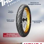 Pneu titan traseiro 90/90-18 em Bauru