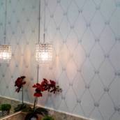 Instalação de Papel de Parede em Banheiro