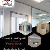 Instalação e Manutenção de Drywall