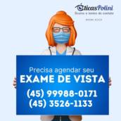 PRECISA AGENDAR SEU EXAME DE VISTA ? 