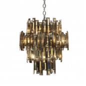 LUSTRE  MILANO COGNAC 12L E14