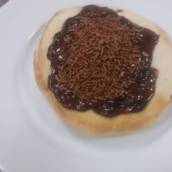 Esfiha de Brigadeiro