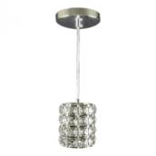 PENDENTE REDONDO DE CRISTAL K9 8CM REF:1189