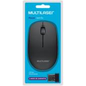 Mouse sem fio Multilaser 1200 dpi, 10m de alcance