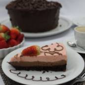 TORTA MOUSSE MORANGO 120G