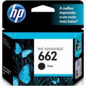 Cartucho HP 662 preto Original (CZ103AB) Para HP Deskjet Ink Advantage 1015, 4645, 2645, 1515, 2515, 3515, 3545, 2545, HP