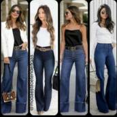 Temos vários modelos de Calça Flare Jeans aqui na loja disponível em vários Tamanhos. * * Essas são somente ilustração * *