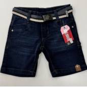 Bermuda Jeans infantil masculina 