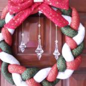 Guirlanda em patchwork