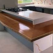  Serviço de Mesa de Quartzo Calacatta Gold – Florianópolis/SC