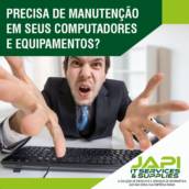 Manutenção em equipamentos de informática