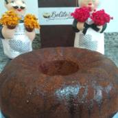 Bolo de maçã com canela