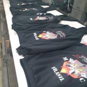 Moletons Estampados em Silk Screen em Americana 