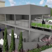 Construção de salas comerciais