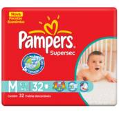 Fralda Pampers Supersec 