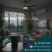 Serviço de sistema de automação controlada por aplicativo e comando de voz