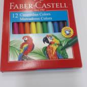 Caneta hidrográfica 12 Cores Faber Castell