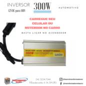 Inversor 300w Conversor Entrada 12v Saída 110v