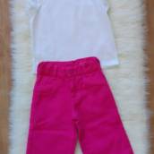 Calça Wide leg Pink