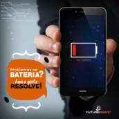 Troca de bateria de celular