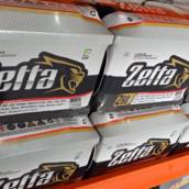 Bateria Zetta de 45,50 e  60AH - Fabricada pela Moura