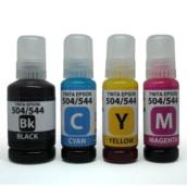 TINTA EPSON 544, T544120,T544 , 504PRETO 127 ML E COLORIDOS 70 ML | L4150 , L4160 , L6171, L6161 e L6191, L3150, L3110, L5190, 5190, 3150, 3110