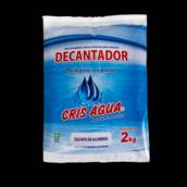 DECANTADOR (SULFATO DE ALUMÍNIO) 2KG CRIS ÁGUA