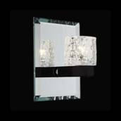ARANDELA DE CRISTAL COM LED