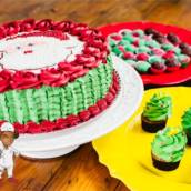 Bolo, Doces e Cup Cakes - Especial de Natal