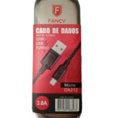 Cabo de dados (Tipo B) Fancy turbo de alta qualidade 3.0A